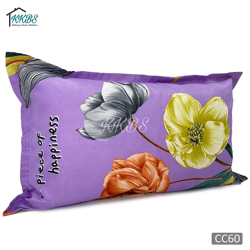 Cashmerey Pillow Case Cashmere Cotton With Pattern