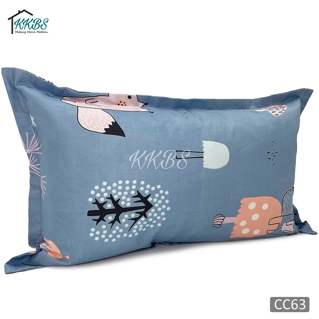Cashmerey Pillow Case Cashmere Cotton With Pattern