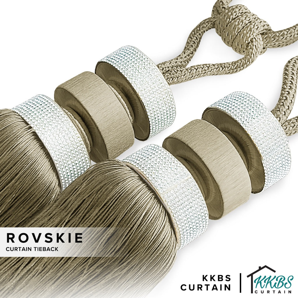 Rovskie 窗帘流苏绑绳