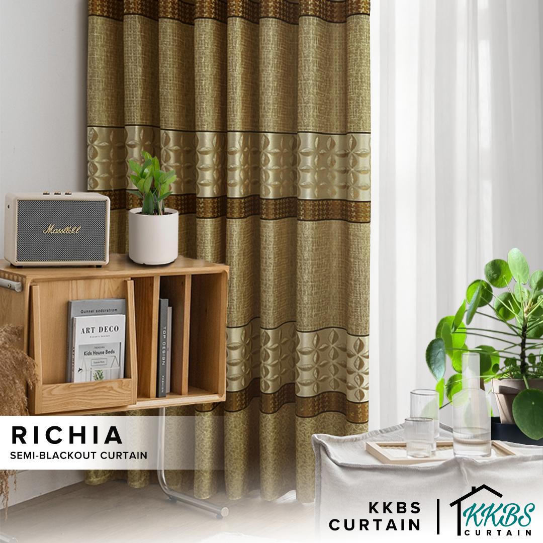 Richia 半遮光窗帘成品