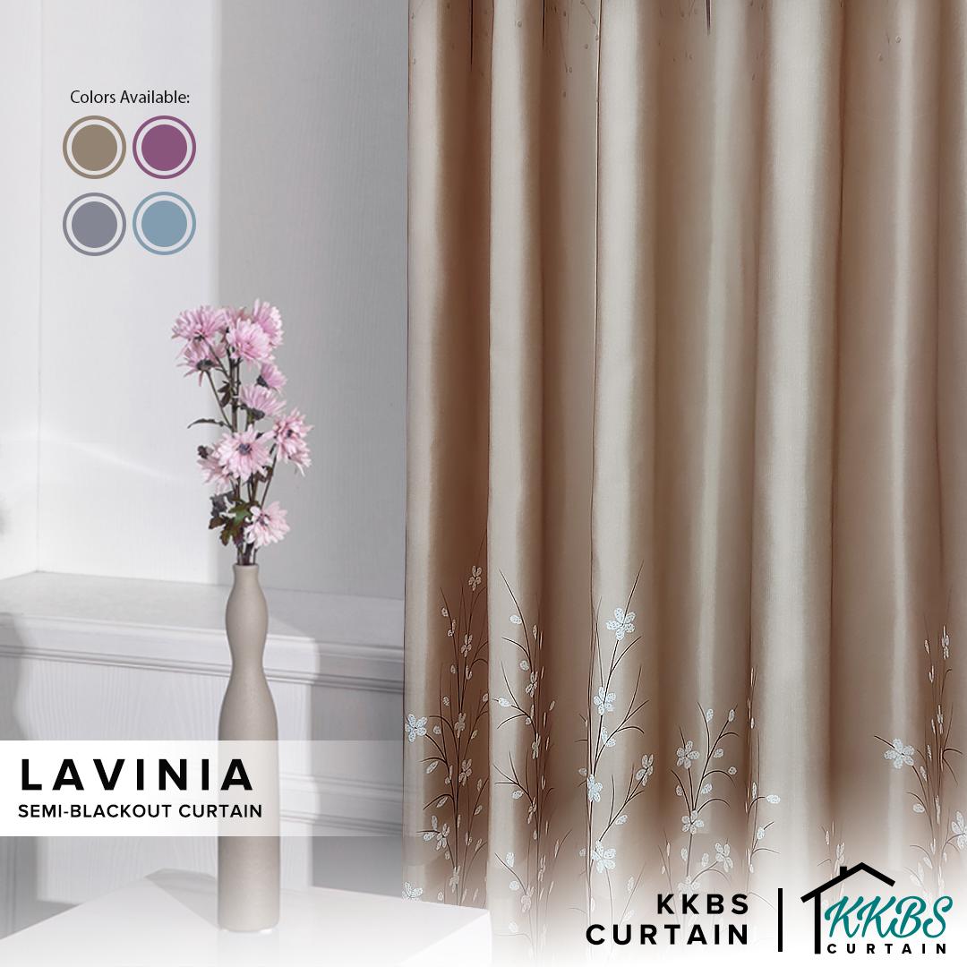 Lavinia 半遮光窗帘成品