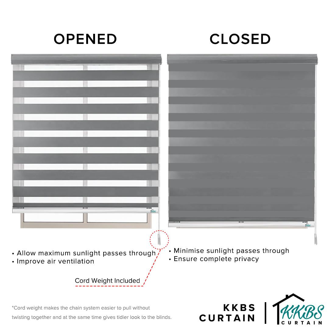 Morezzo Zebra Blinds Sedia Dibuat