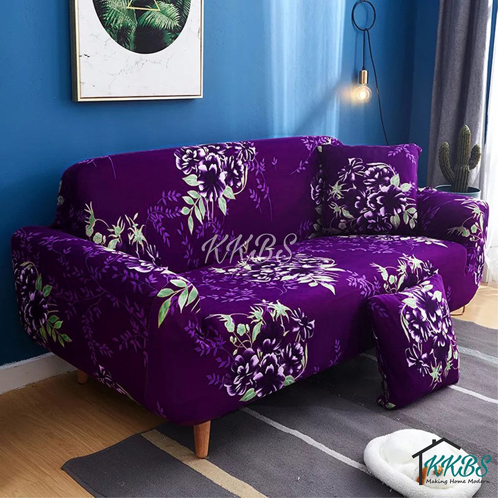 Anti Skid Scratch Protector Milk Fiber Elastic Sofa Cover Page 2