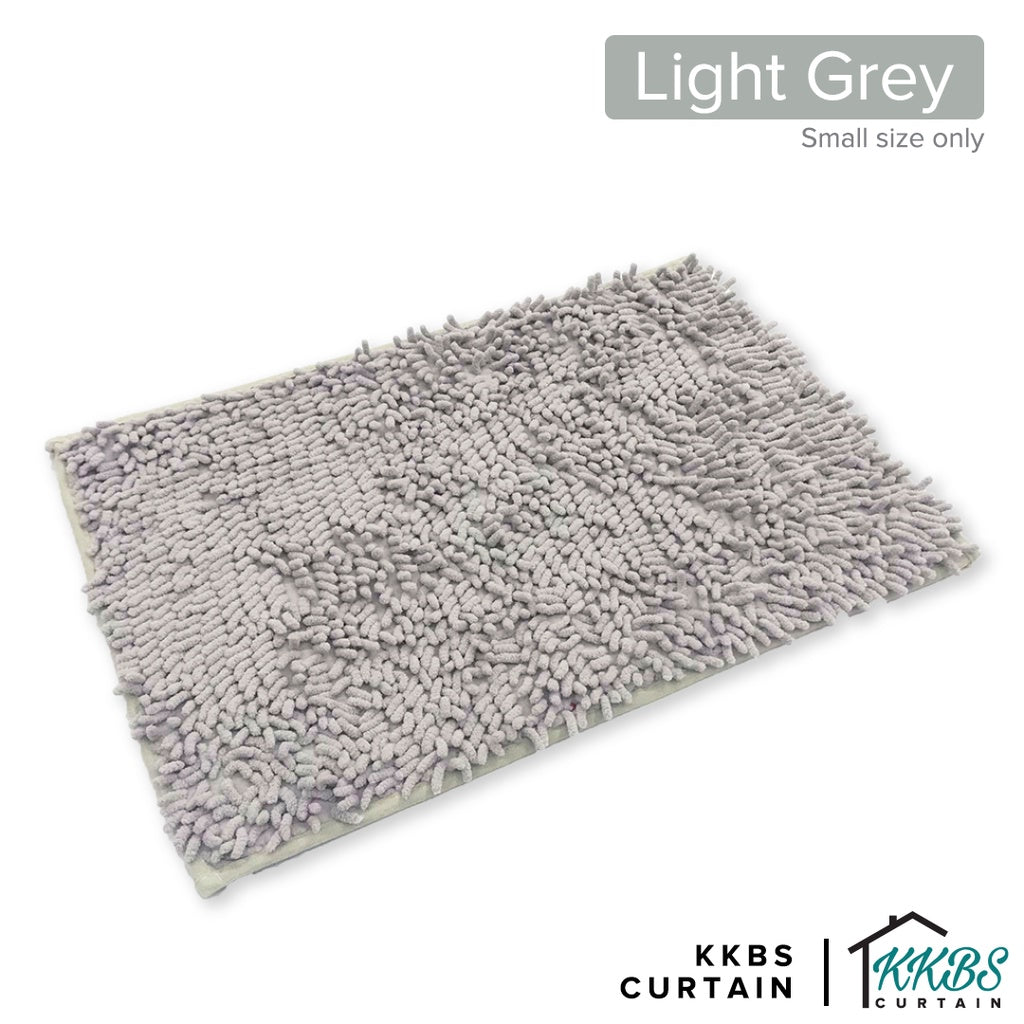Chenille Microfiber Floor Mat Door Mat Plain Colour