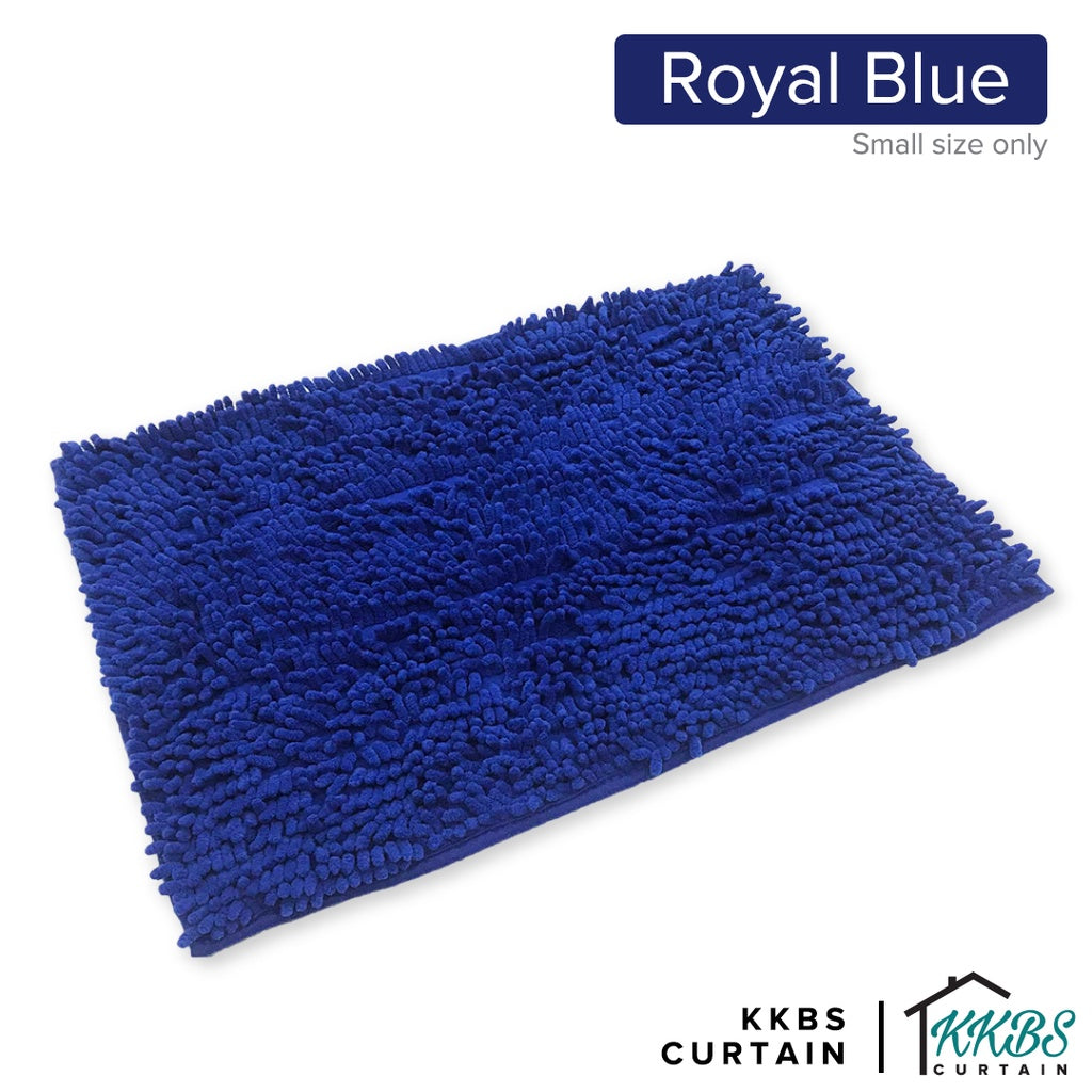 Chenille Microfiber Floor Mat Door Mat Plain Colour