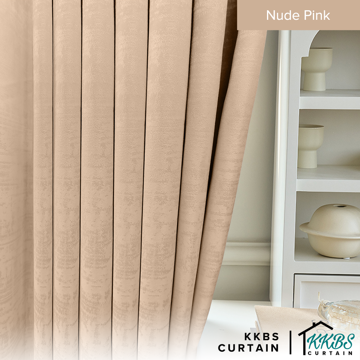 Jorica Langsir 85-95% Blackout Lebar Besar