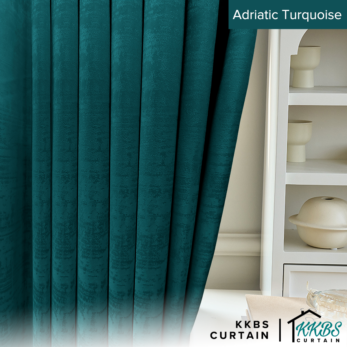 Jorica Langsir 85-95% Blackout Lebar Besar