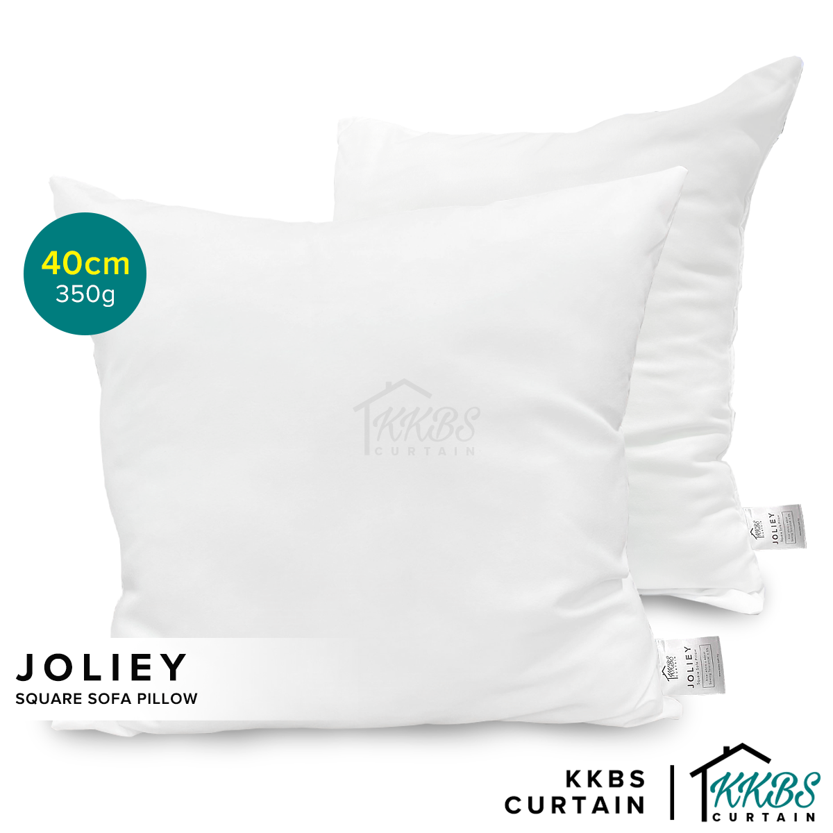Joliey Bantal Sofa Empat Segi