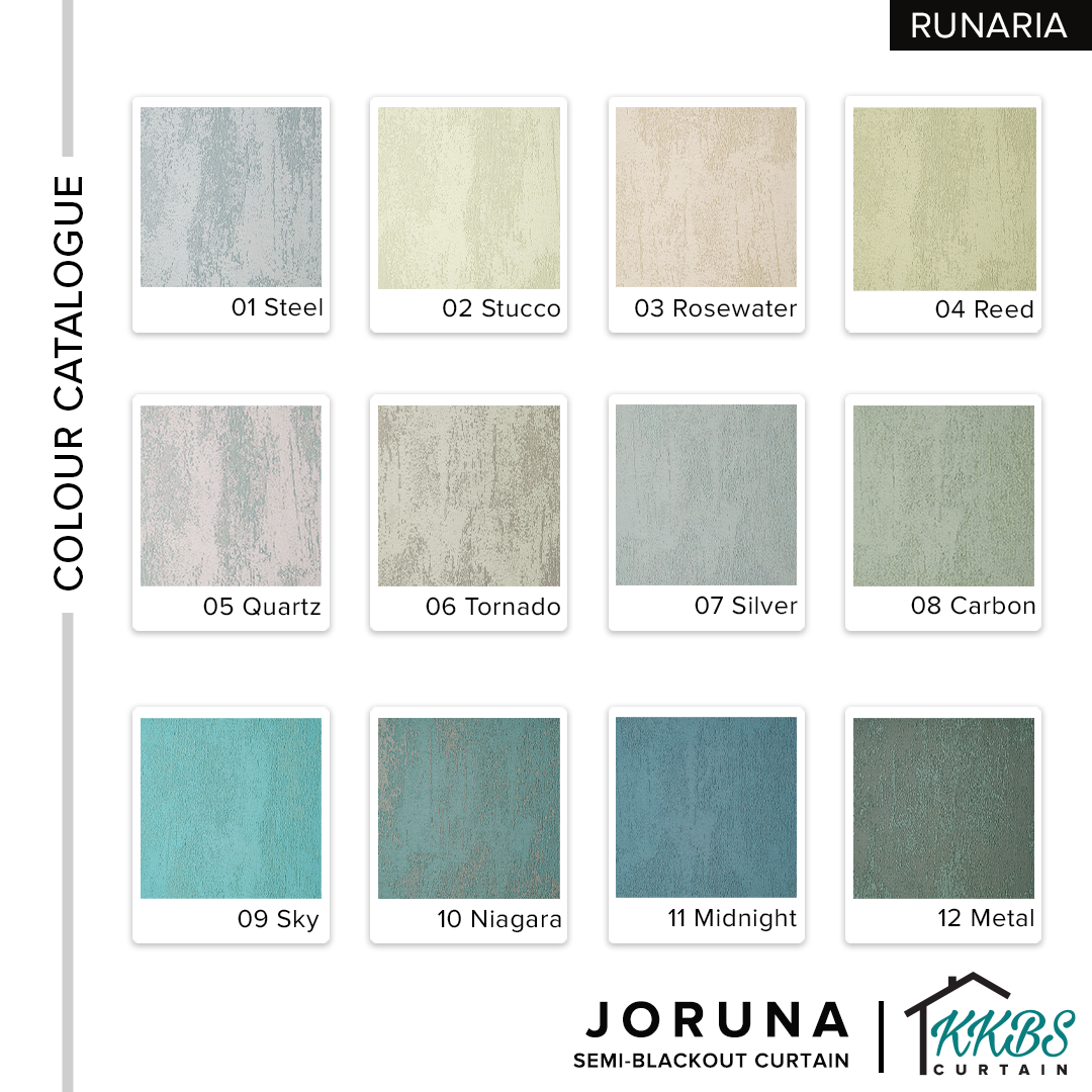 Joruna Langsir Semi Blackout Tempahan