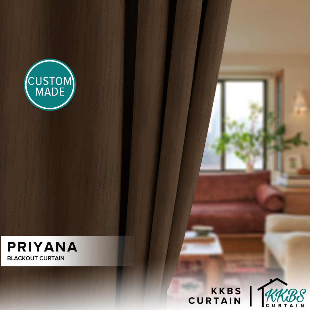 Priyana Blackout Curtain Custom Made