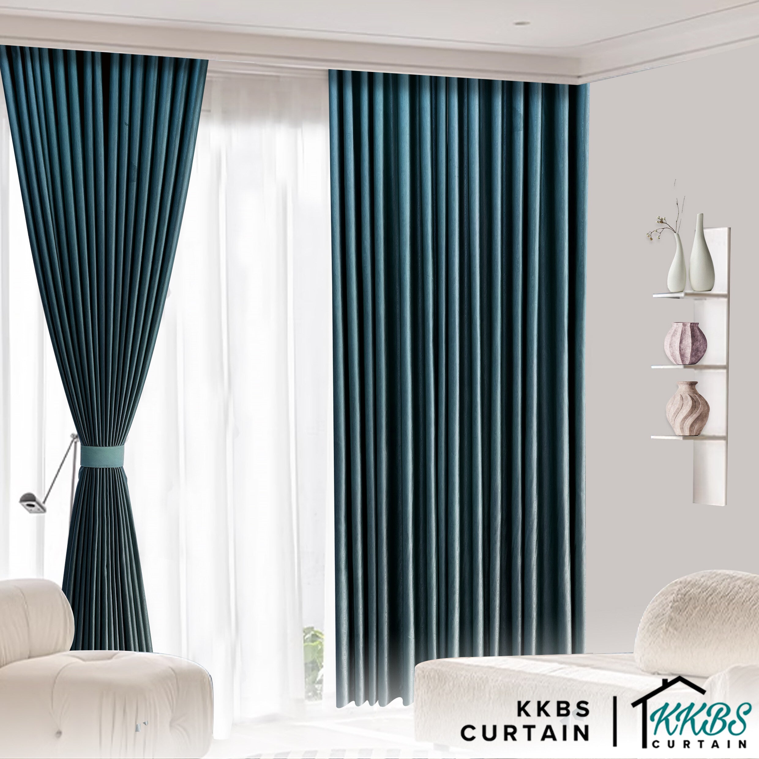 Raven Langsir Blackout Tempahan