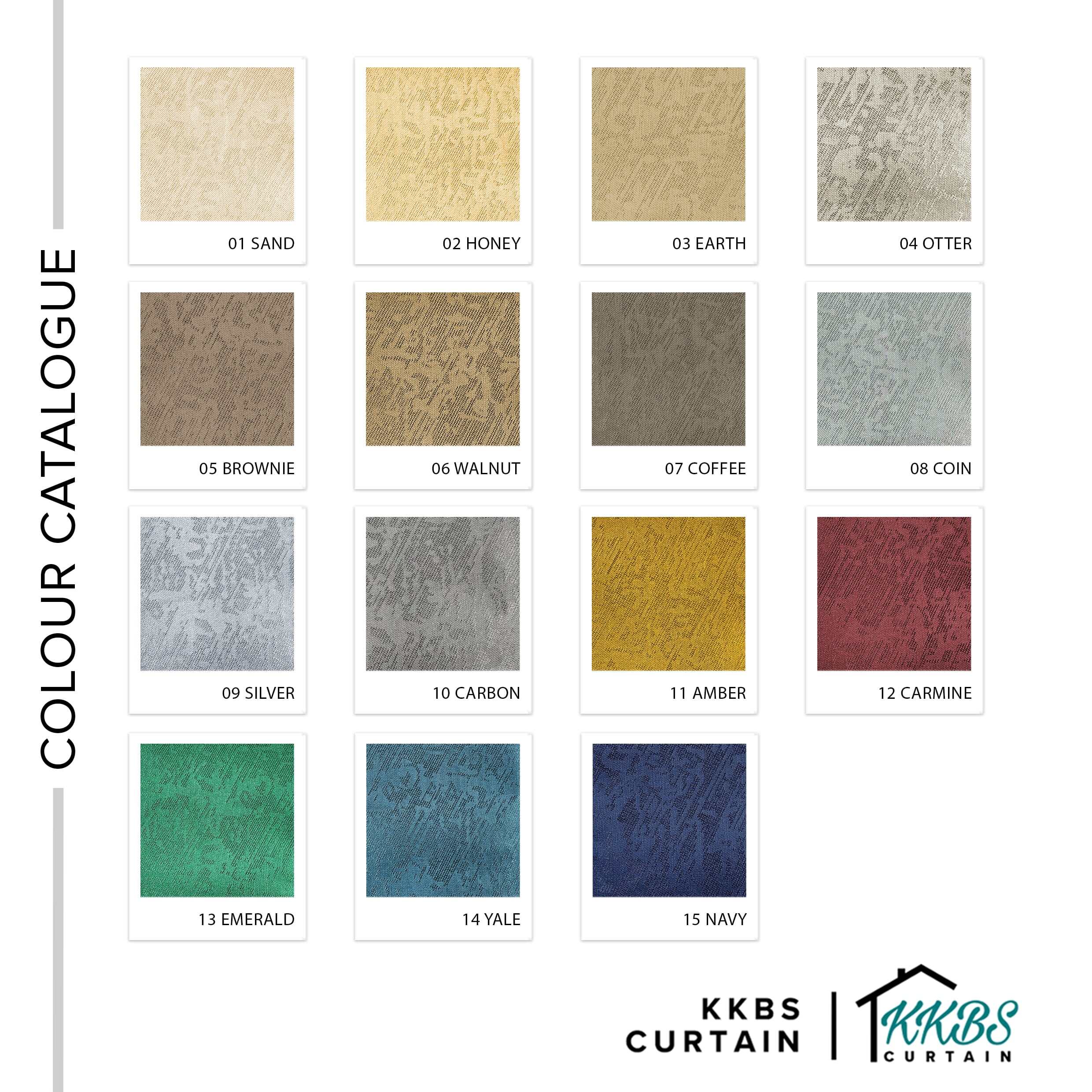 Raven Langsir Blackout Tempahan