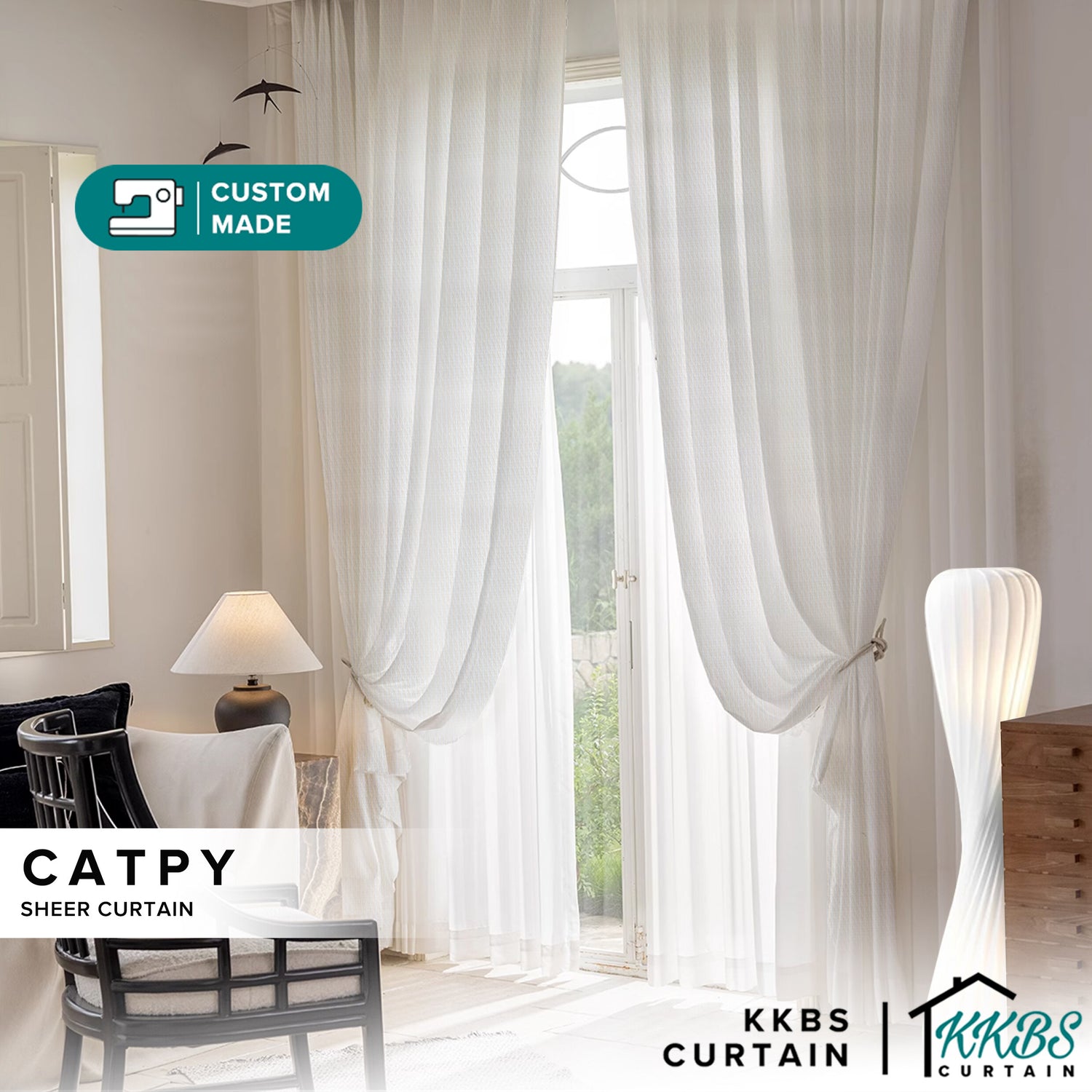 Catpy Langsir Sheer Tempahan