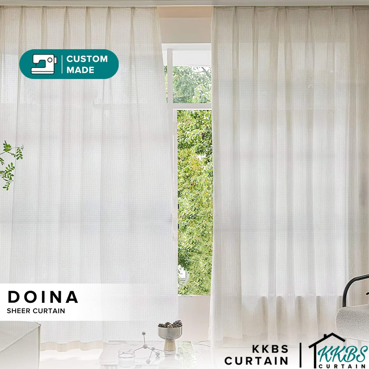 Doina Langsir Sheer Tempahan