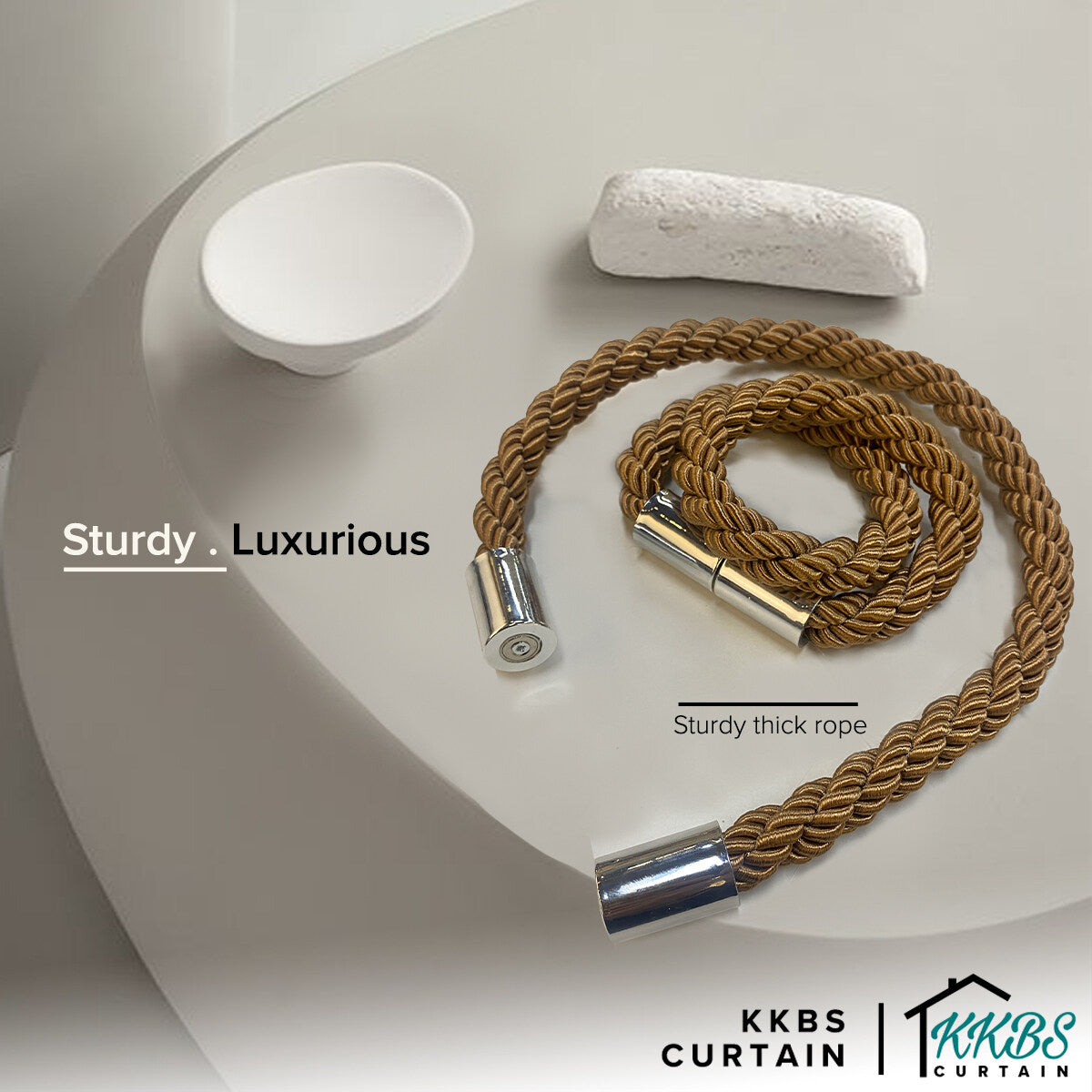 Mervelie Tali Pengikat Langsir Bermagnet