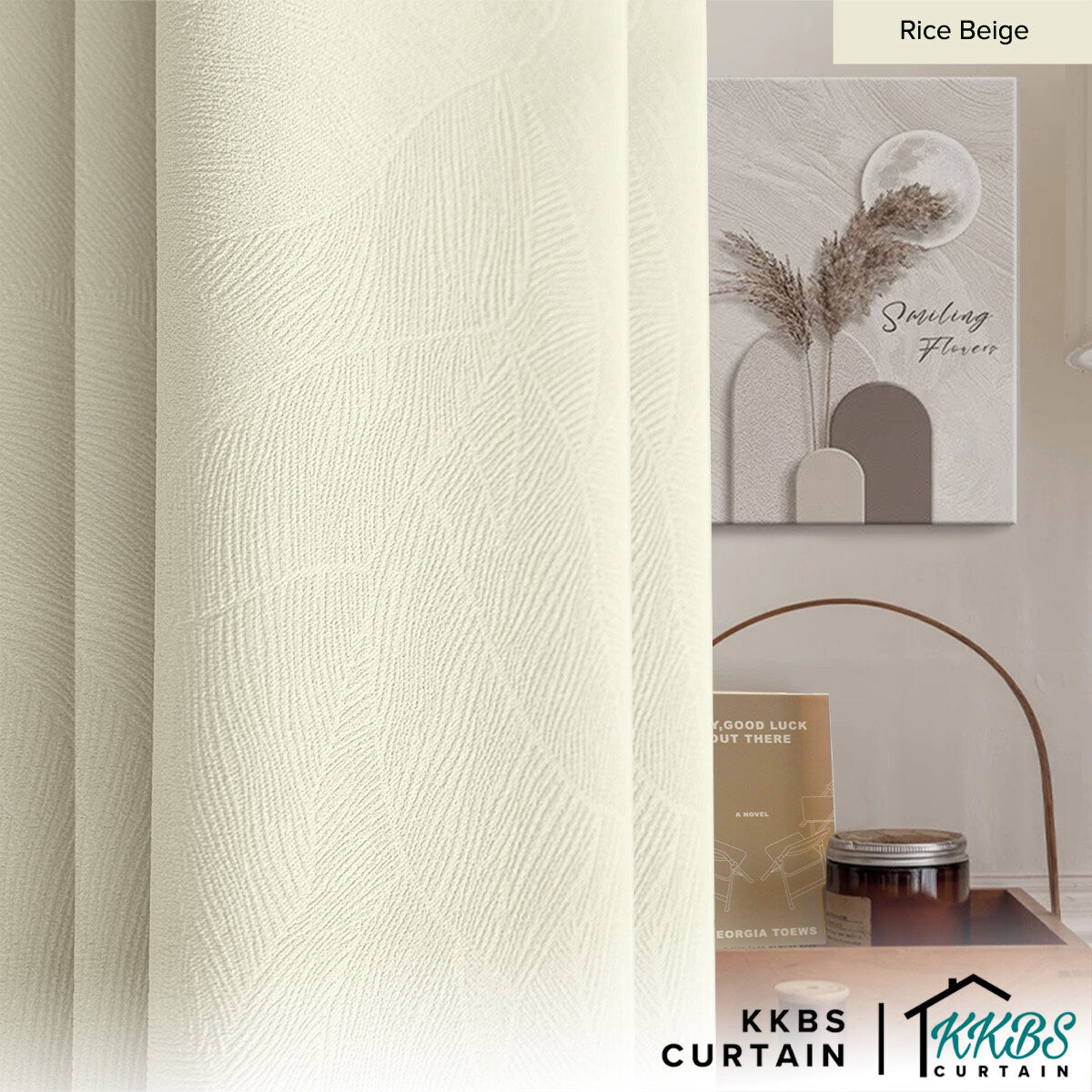 Fiora 98-99.9% Langsir Blackout Siap Jahit Lebar Standard