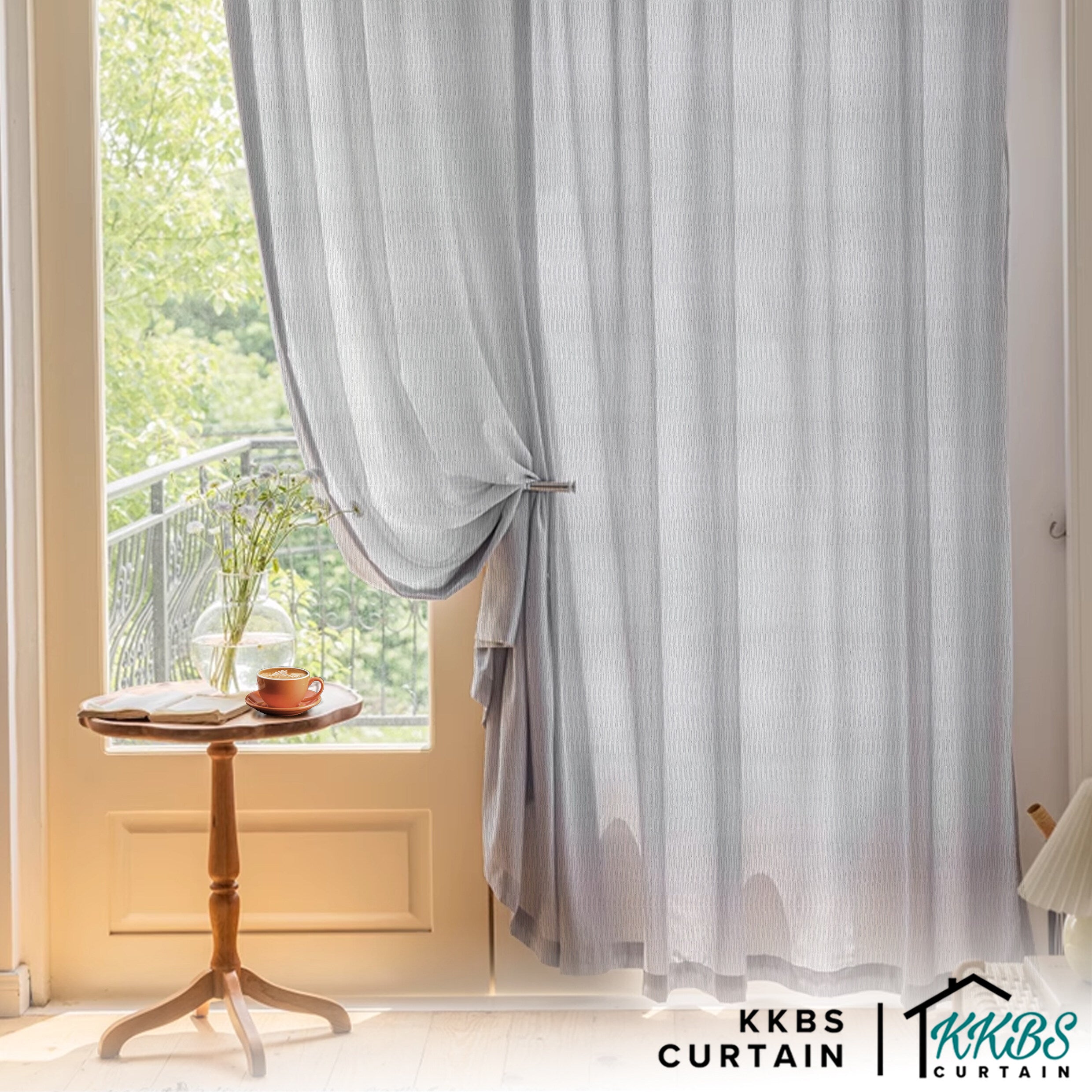 Joneko Sheer Curtain Custom Made