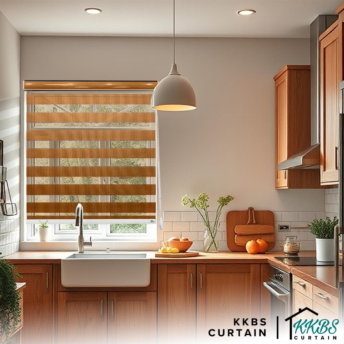 Maximo Semi Blackout Zebra Blinds Custom Made