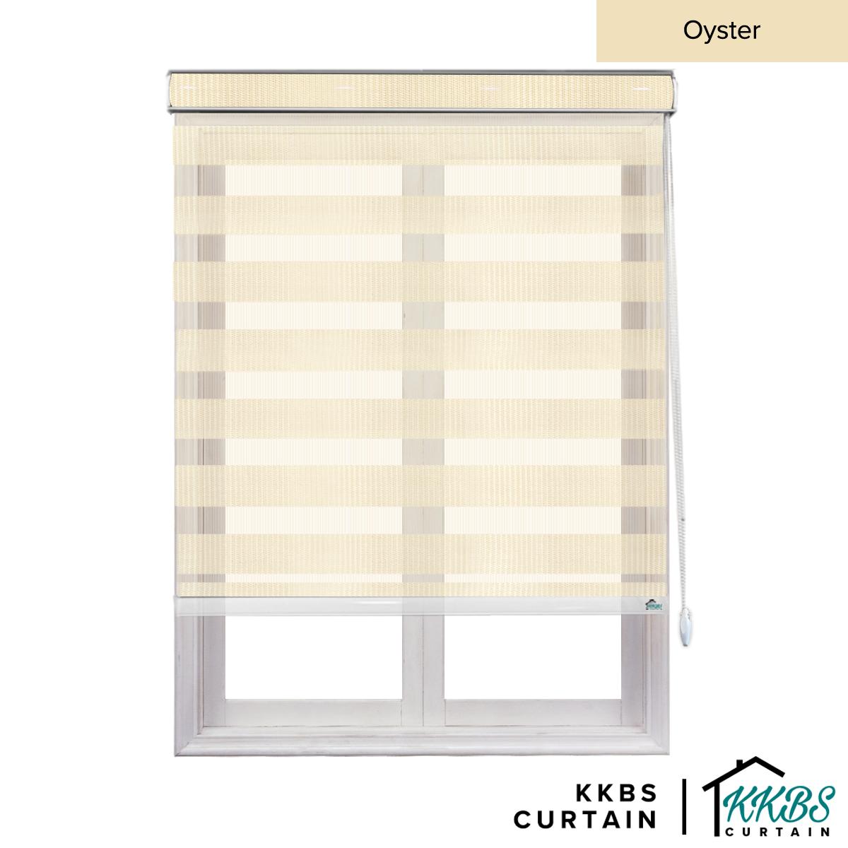 Maximo Semi Blackout Zebra Blinds Custom Made