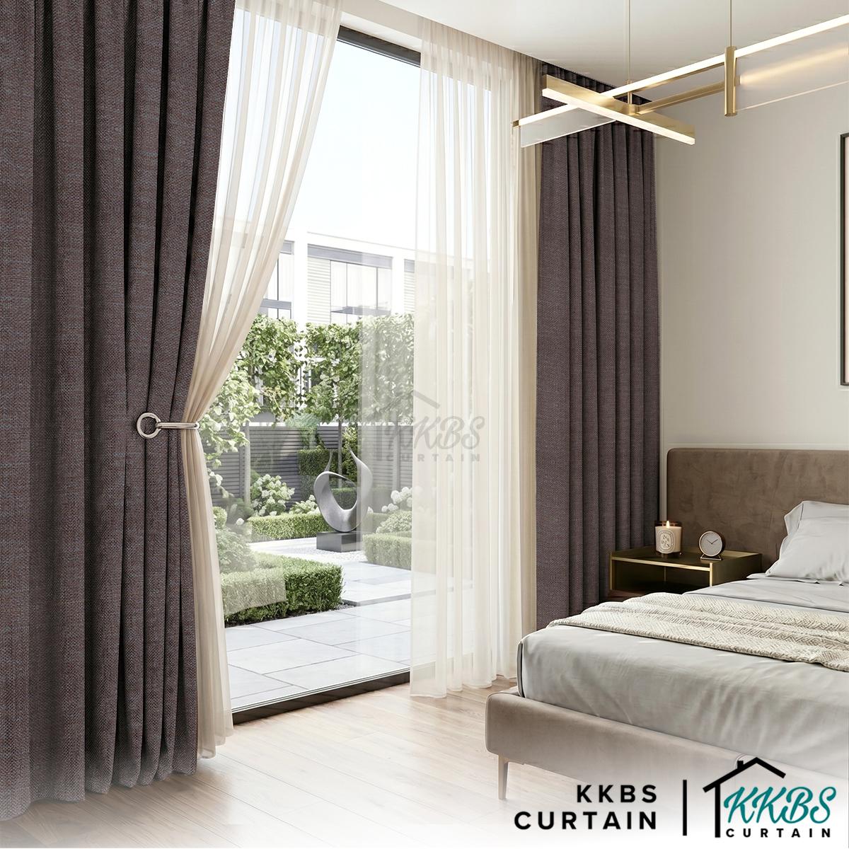 Takumi 95%+ Blackout Ready Made Curtain Hook & Eyelet Standard Width
