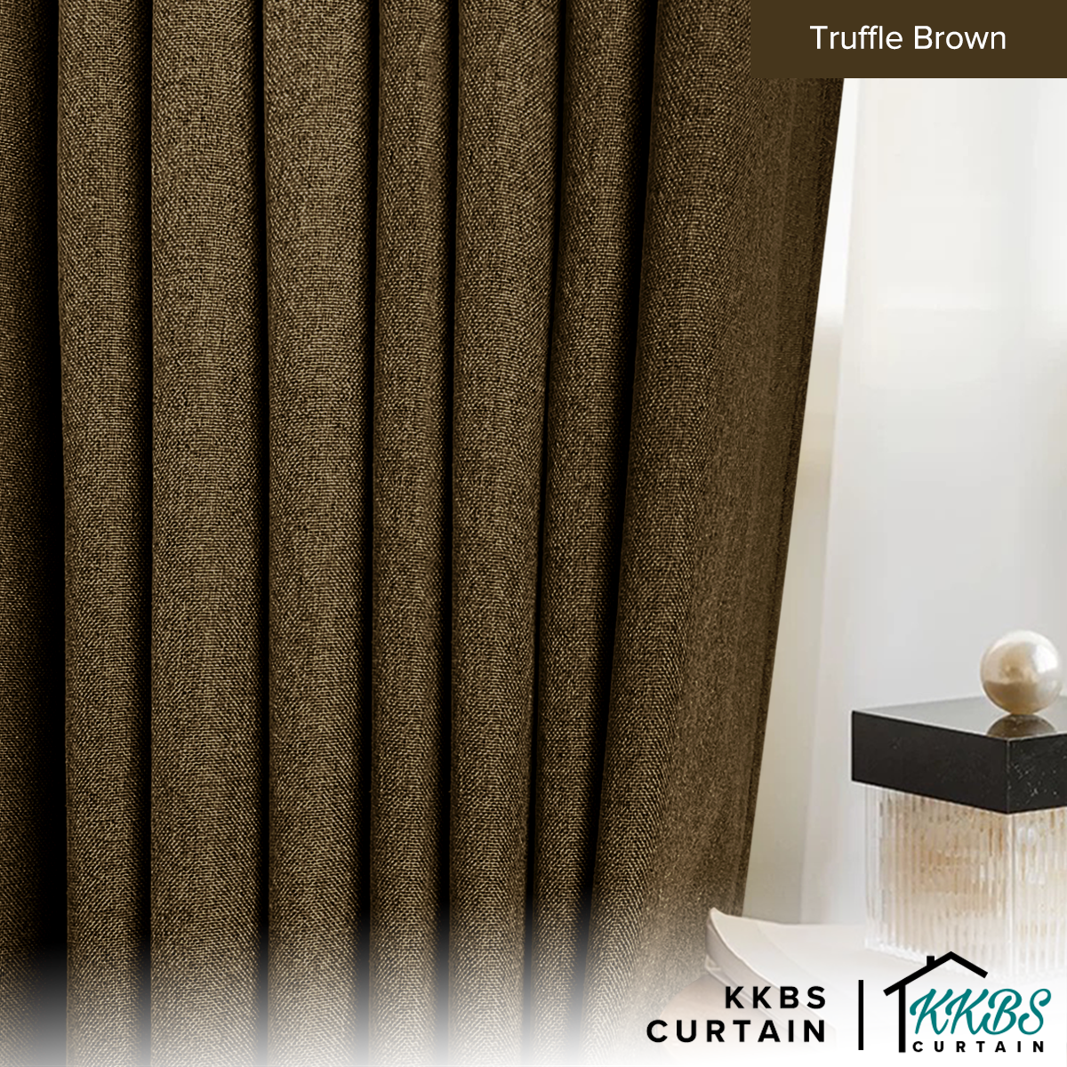 Mizuka Langsir 100% Blackout Siap Jahit Lebar Standard