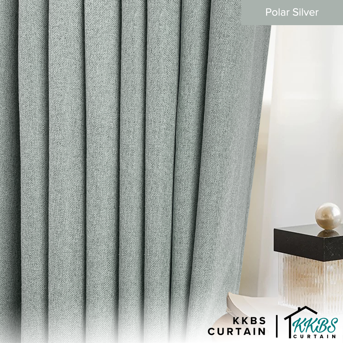 Mizuka Langsir 100% Blackout Siap Jahit Lebar Standard