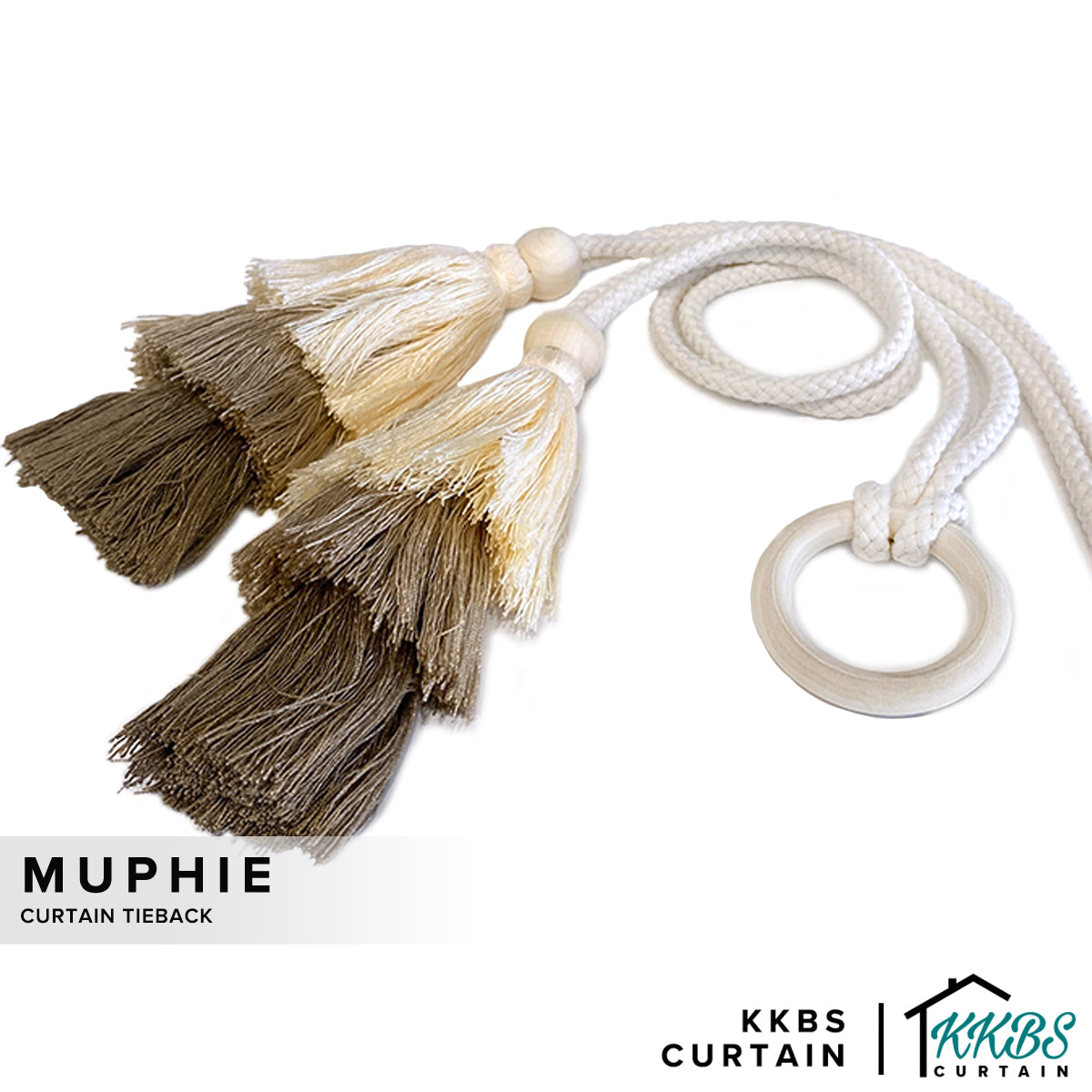 Muphie Tassel Tieback Tieback