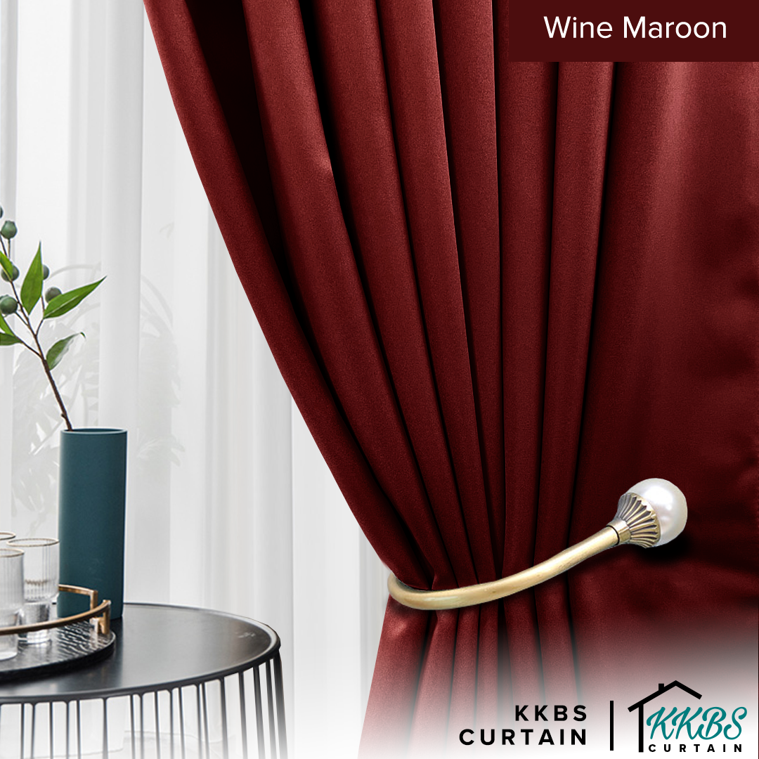 Canola Curtain Minimalist Hook & Eyelet