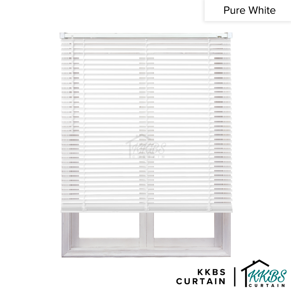 Rolezzo 25mm Venetian Blinds PVC Sedia Dibuat Set Lengkap