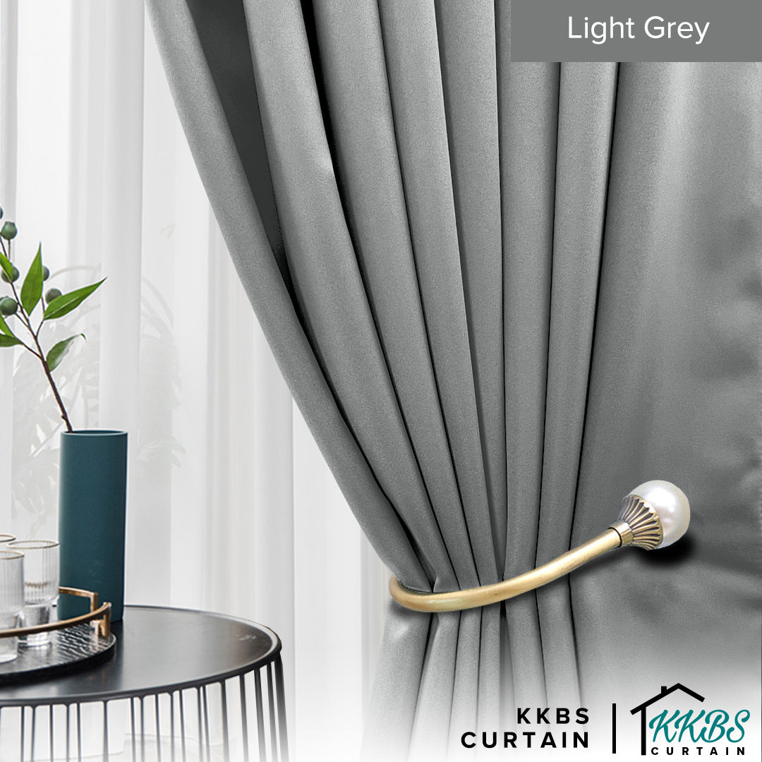 Canola Curtain Minimalist Hook & Eyelet