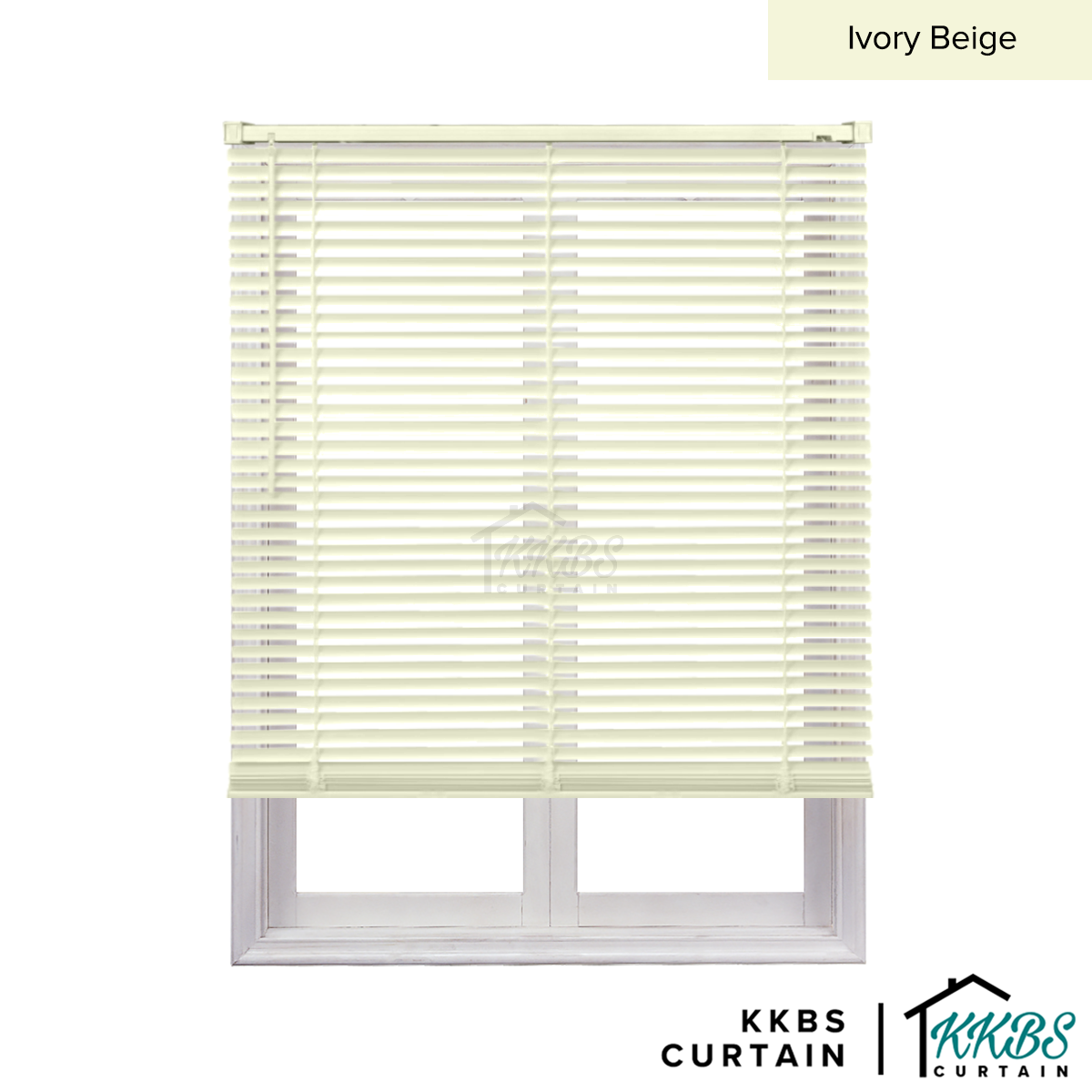 Rolezzo 25mm Venetian Blinds PVC Sedia Dibuat Set Lengkap