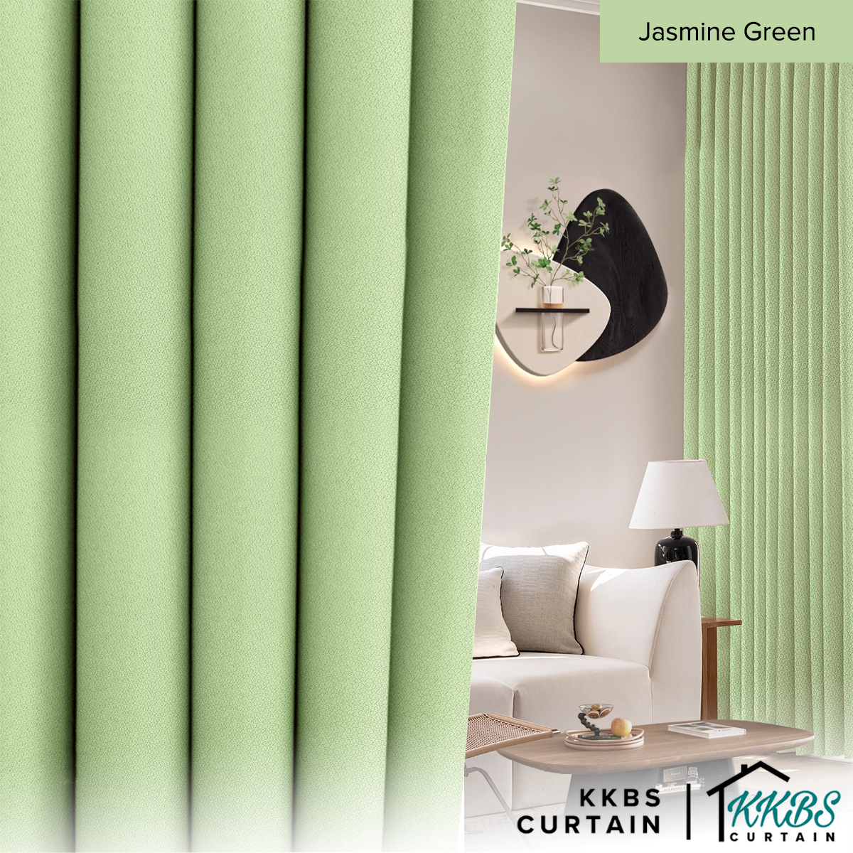 Morina 85-95% Blackout Curtain Ready Made Standard Width