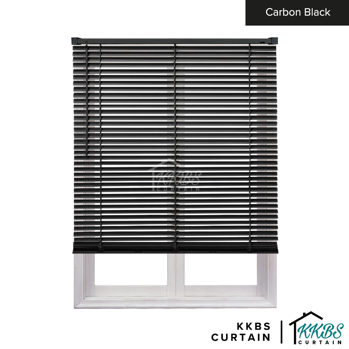 Rolezzo 25mm Venetian Blinds PVC Sedia Dibuat Set Lengkap