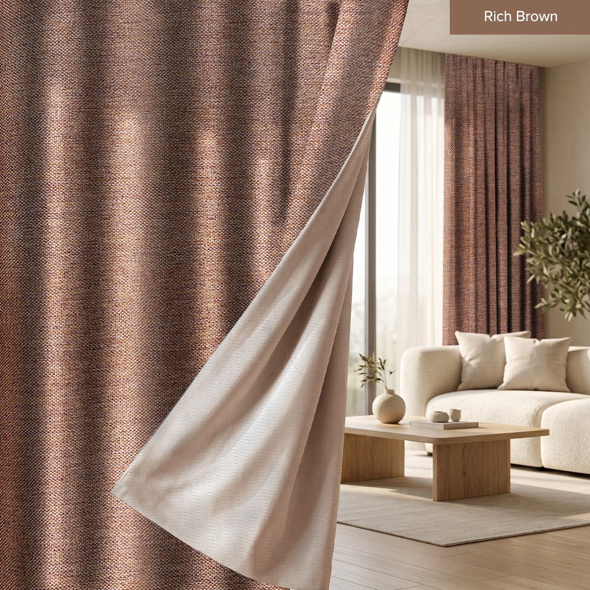 Takumi 95%+ Blackout Curtain Ready Made - Standard Width
