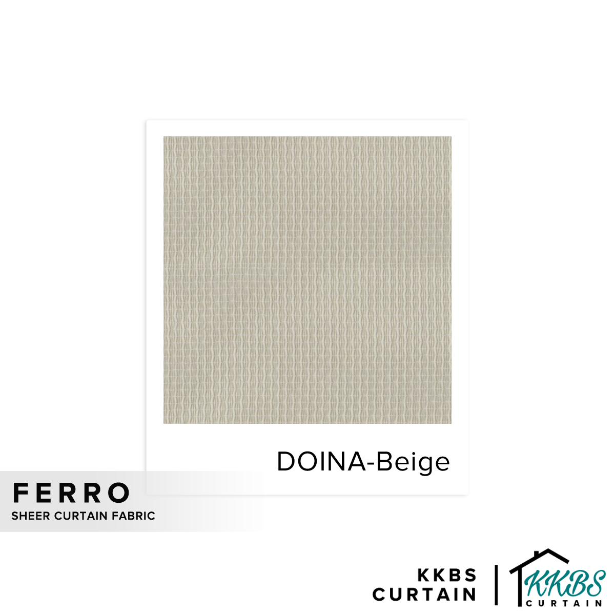 Doina Langsir Sheer Tempahan