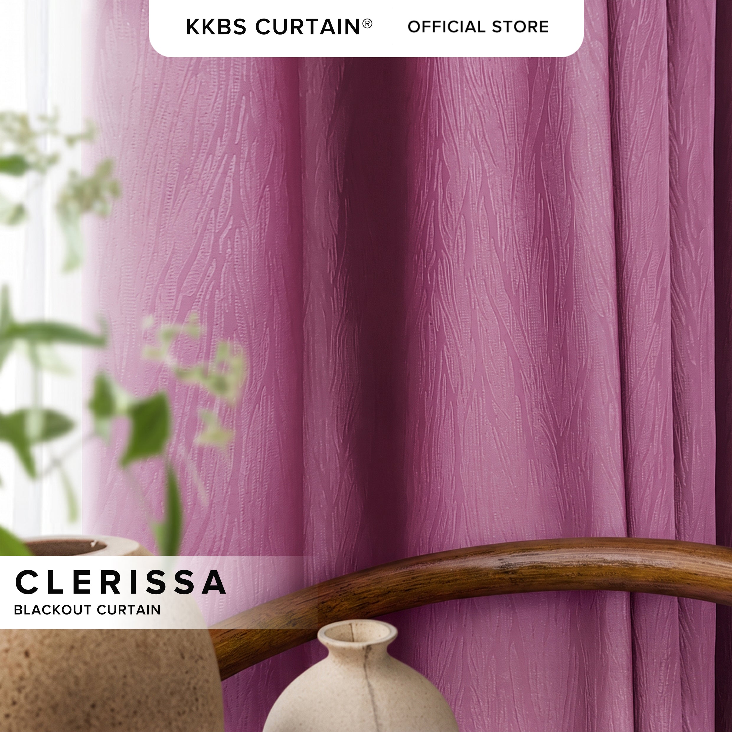 Clerissa 遮光窗帘定制