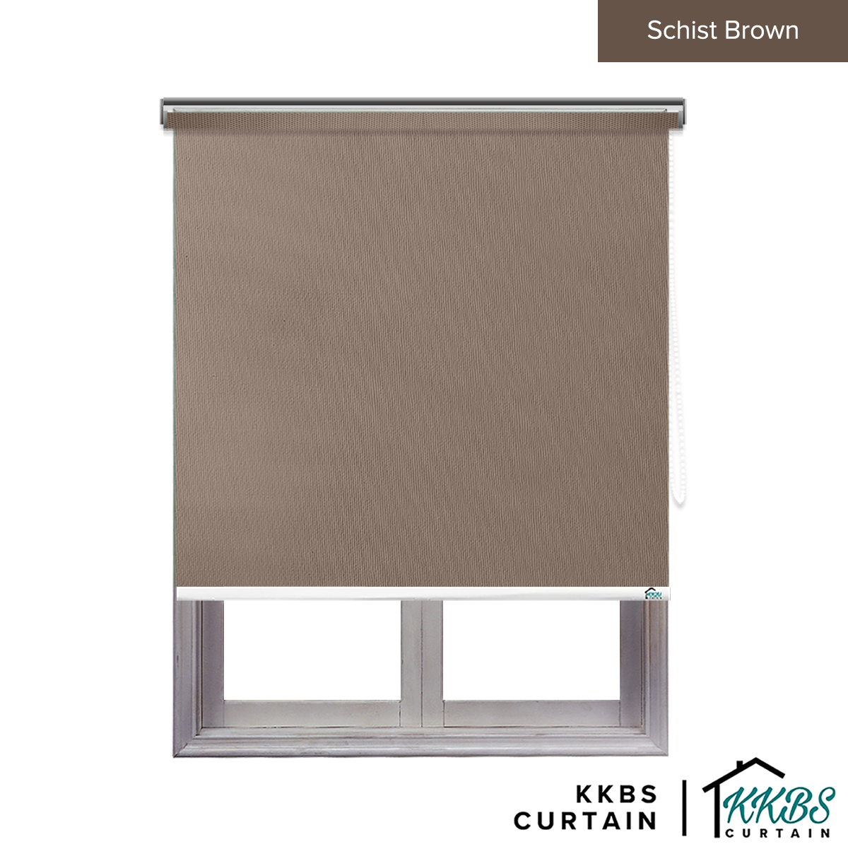 Lorenzo 100% Blackout Roller Blinds Dibuat Tersuai