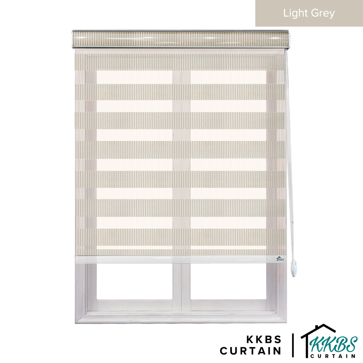 Maximo Semi Blackout Zebra Blinds Custom Made