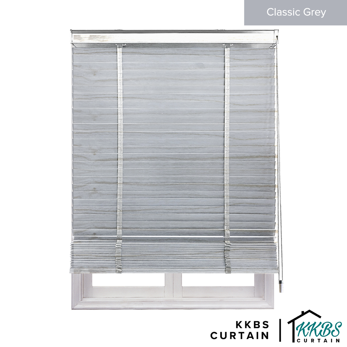 Bidai Kayu Tamayo 35mm Dibuat Tersuai