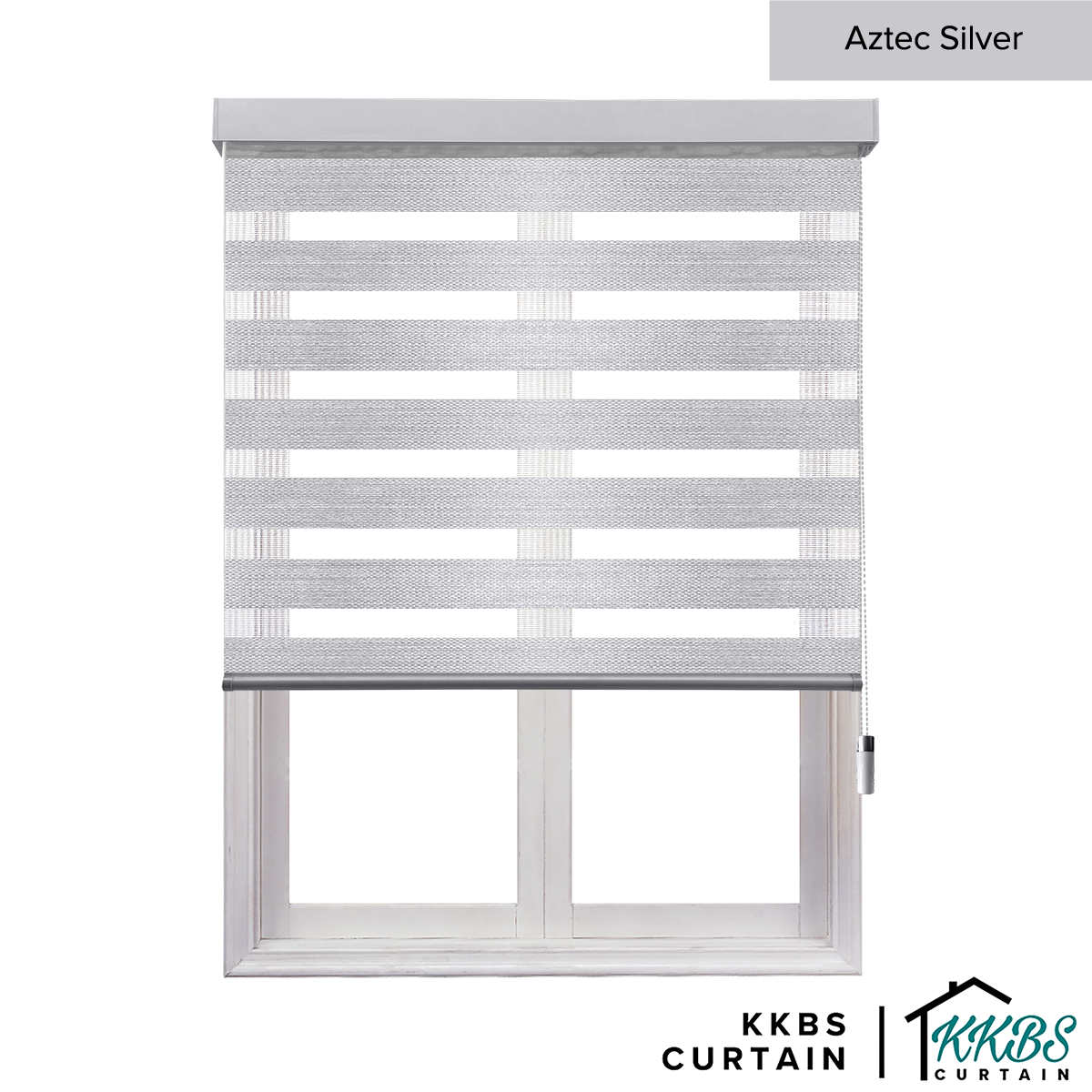 Harano 100% Blackout Zebra Blinds Dibuat Tersuai