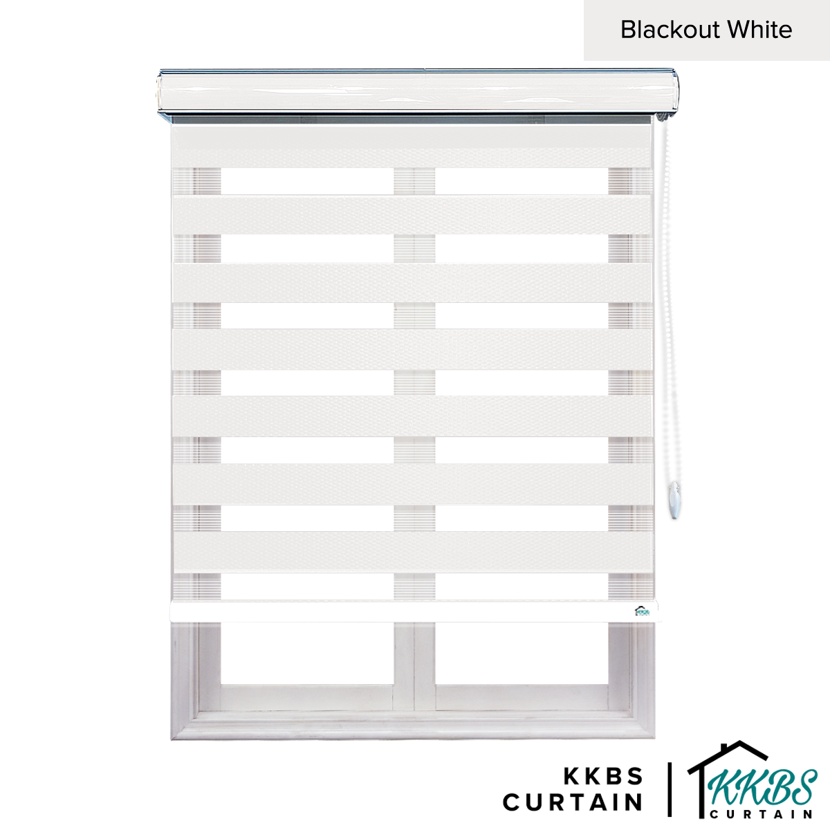 Santino 100% Blackout Zebra Blinds Custom Made