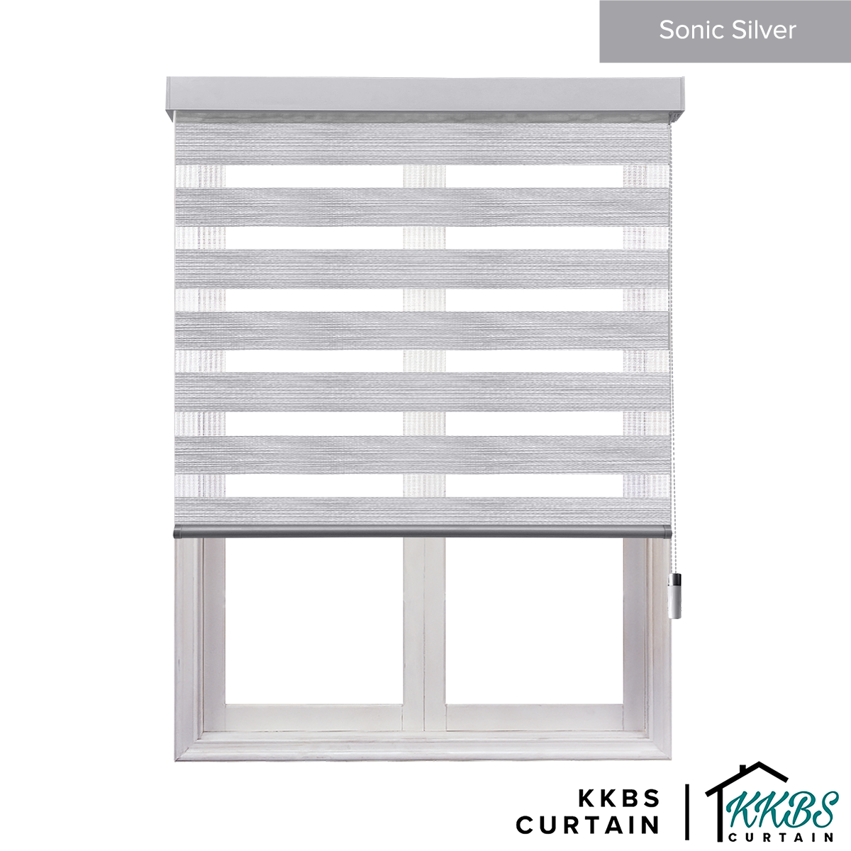 Harano 100% Blackout Zebra Blinds Dibuat Tersuai