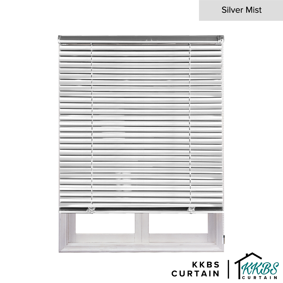 Bidai Venetian Yuriko 50mm Dibuat Tempahan