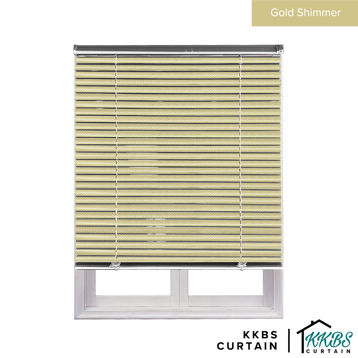 Tirai Venetian Yoshito 25mm Dibuat Tersuai