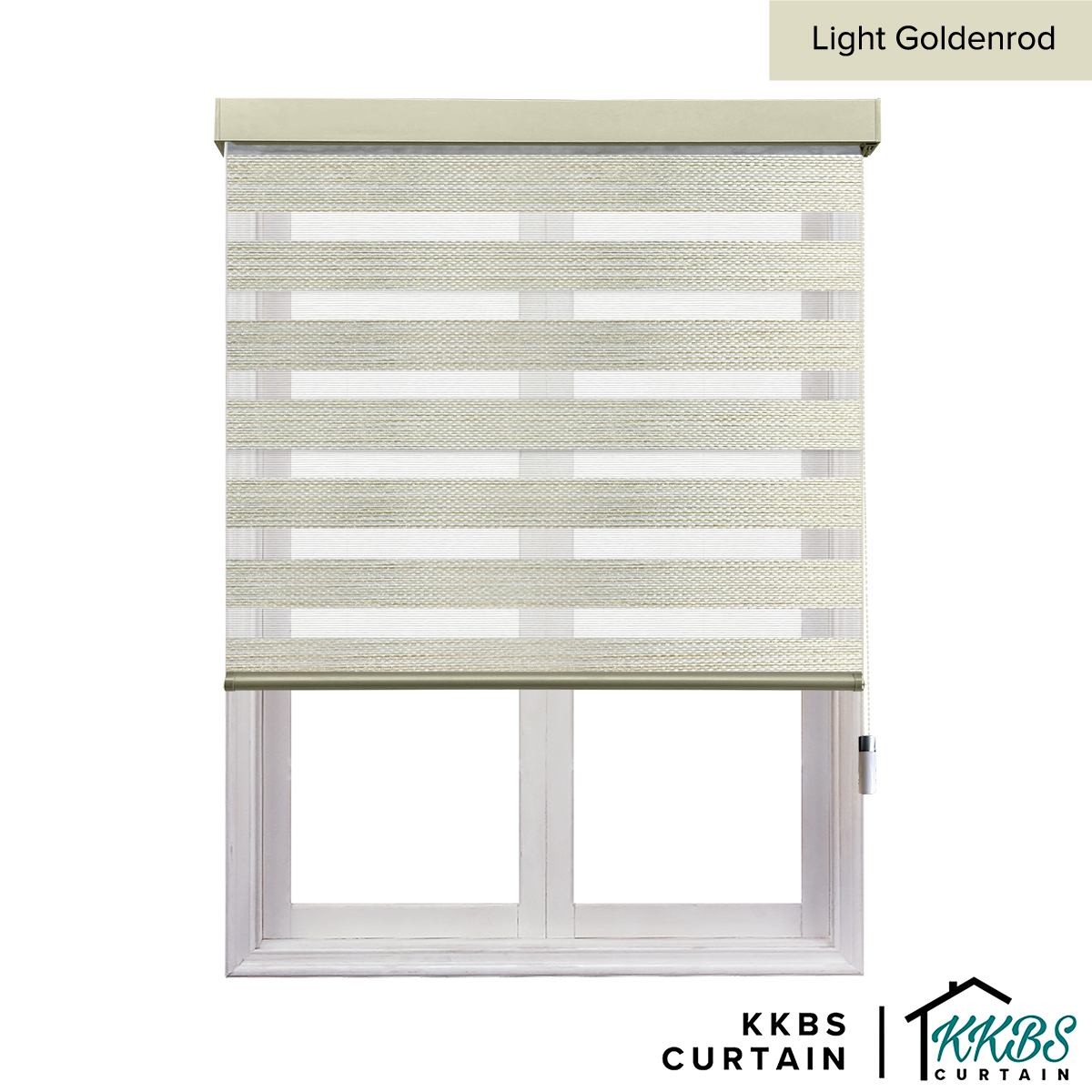 Palermo 100% Blackout Zebra Blinds Custom Made