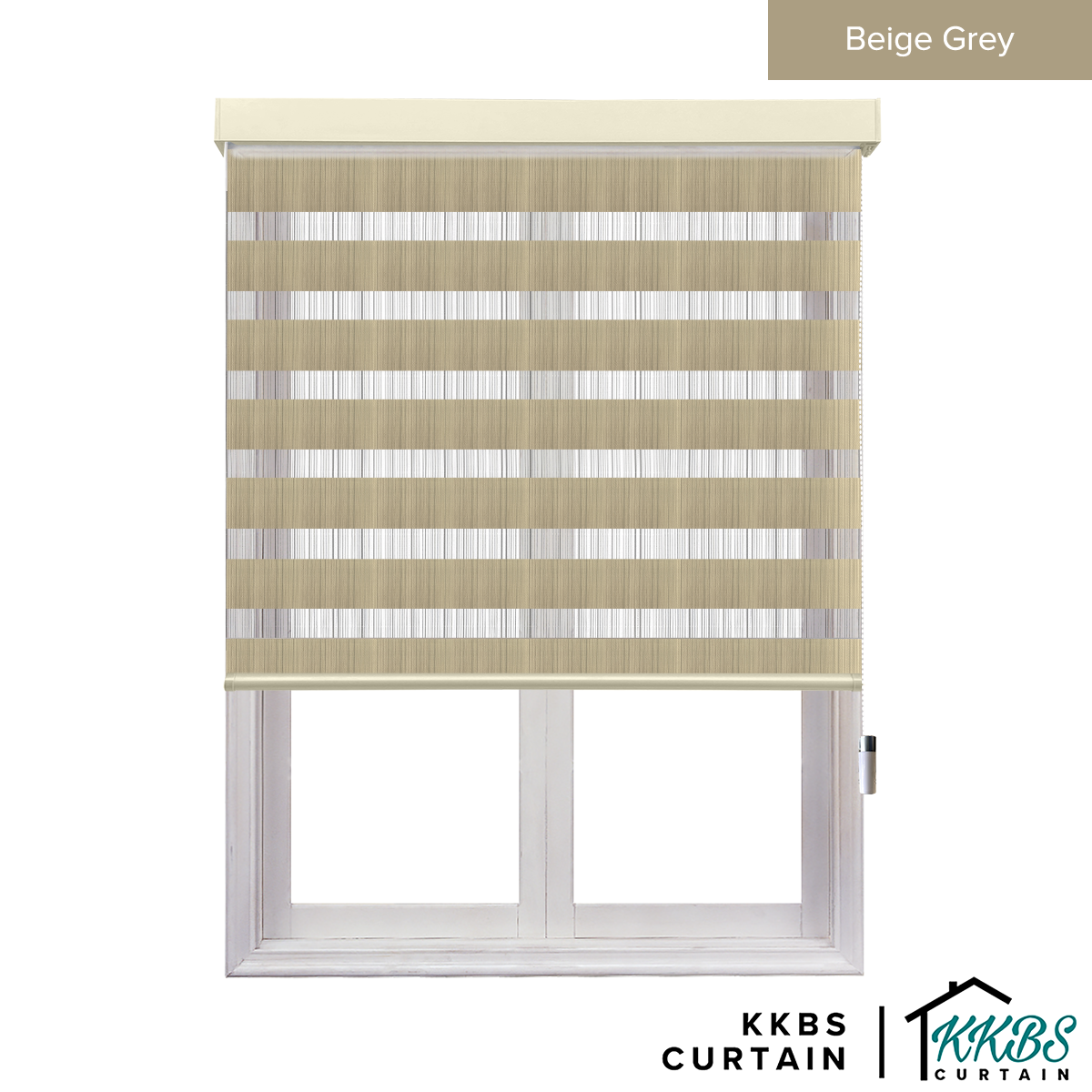 Felicio Semi Blackout Zebra Blinds Dibuat Tersuai