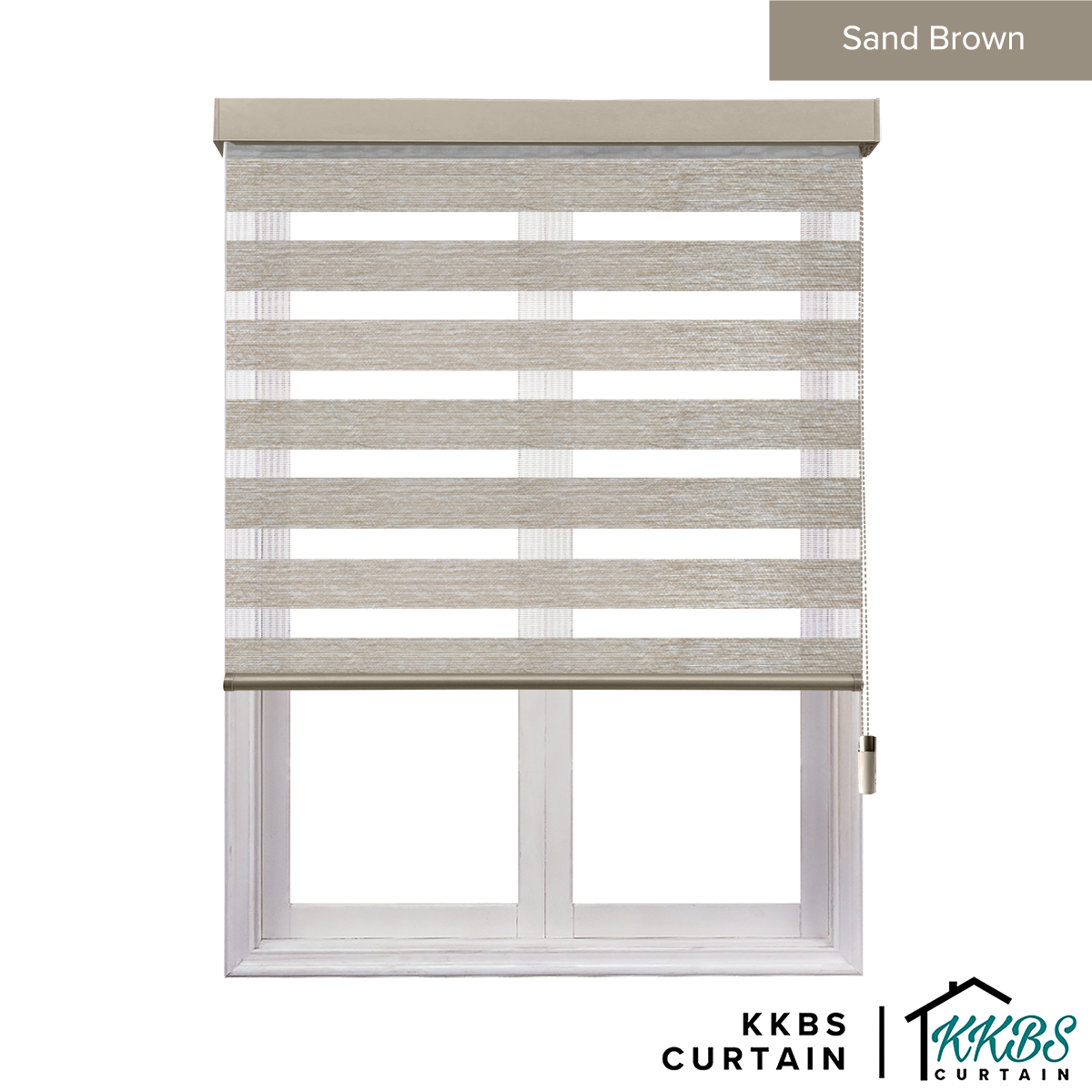 Tirai Zebra Semi Blackout Kaneko Dibuat Diperibadikan