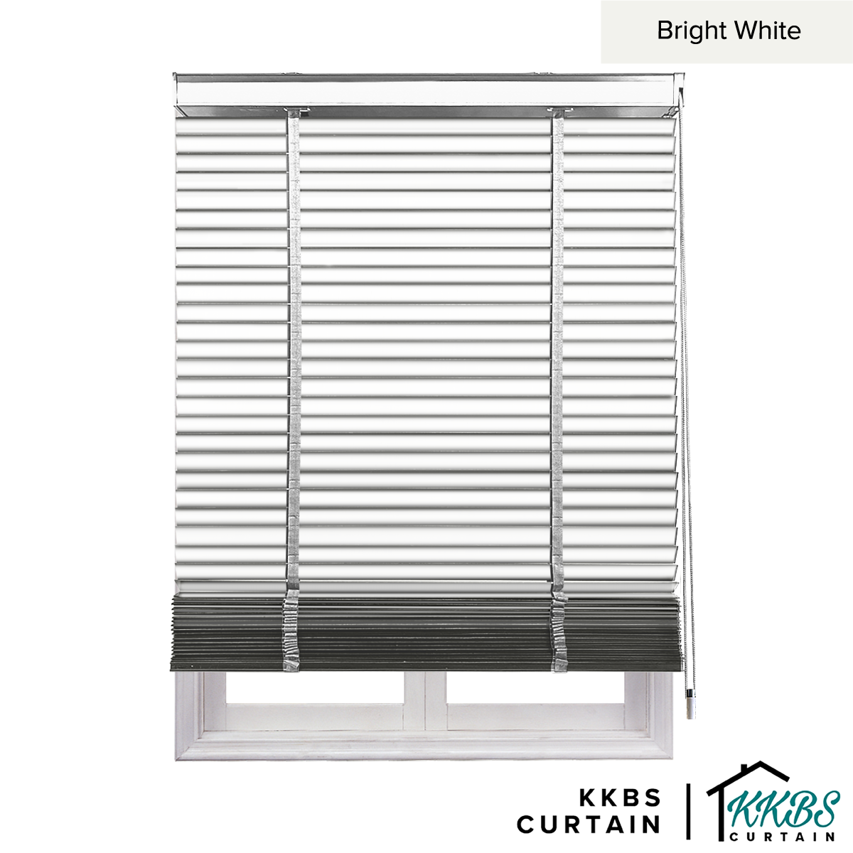 Tirai Kayu Tiruan Nezuko 50mm Kalis Air Dibuat Tersuai