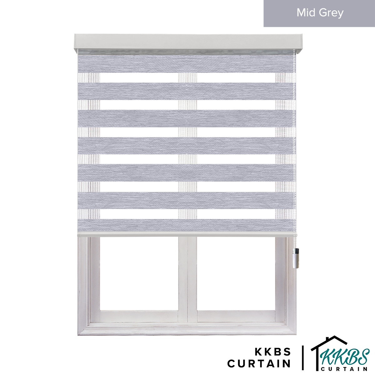 Carlito Blackout Zebra Blinds Dibuat Tersuai