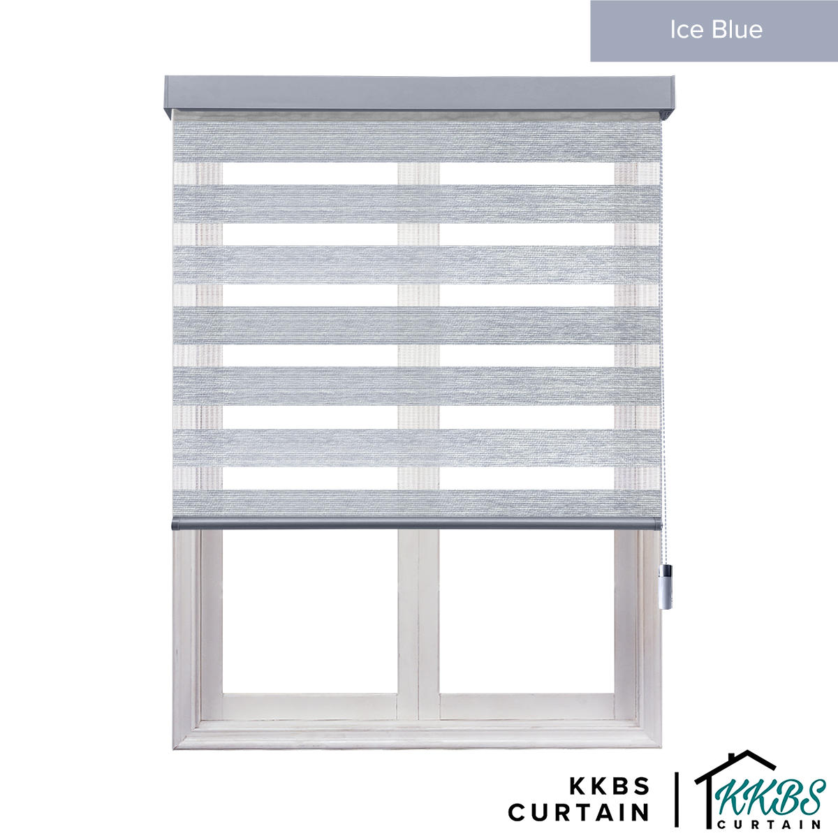 Tirai Zebra Semi Blackout Kaneko Dibuat Diperibadikan